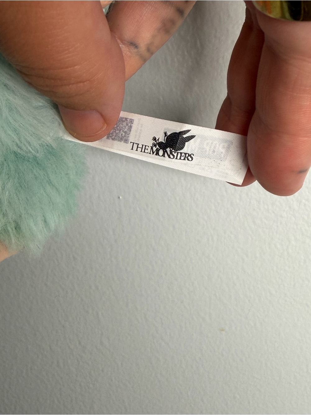 Authentic Pop Mart Labubu The Monsters Big Into Energy Serenity Plush Keychain - Picture 4 of 4